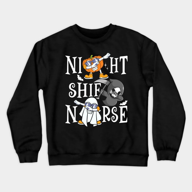 Night Shift Nurse Crewneck Sweatshirt by Etopix